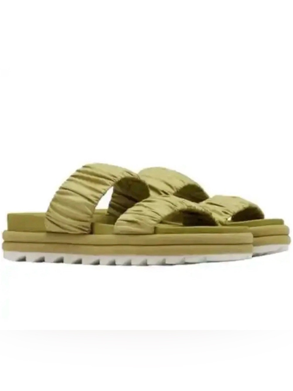 Sorel Roaming Two Strap Slide Sandals. Olive Women’s Size 9.5